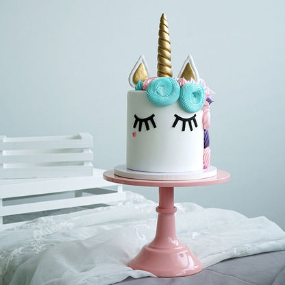 Cake Stand Minimalist Stable Decorative Multi Functional Cake Tray Holder for Cupcake Dessert Fruit Pink M V1294-YM0512-3118220291912