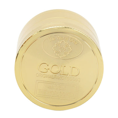 40mm Spice Grinder 4 Layers Aluminium Alloy Gold Coin Design Spice Crusher for Home Kitchen V1294-YM0512-3118220295111