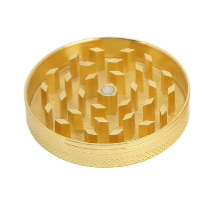 40mm Spice Grinder 4 Layers Aluminium Alloy Gold Coin Design Spice Crusher for Home Kitchen V1294-YM0512-3118220295111