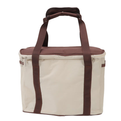 Insulated Lunch Bag Leak Proof Portable Reusable Lunch Box for Students Men Women and Office Workers L Coffee V1294-YM0512-3118220296412
