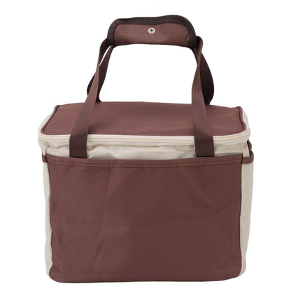 Insulated Lunch Bag Leak Proof Portable Reusable Lunch Box for Students Men Women and Office Workers L Coffee V1294-YM0512-3118220296412