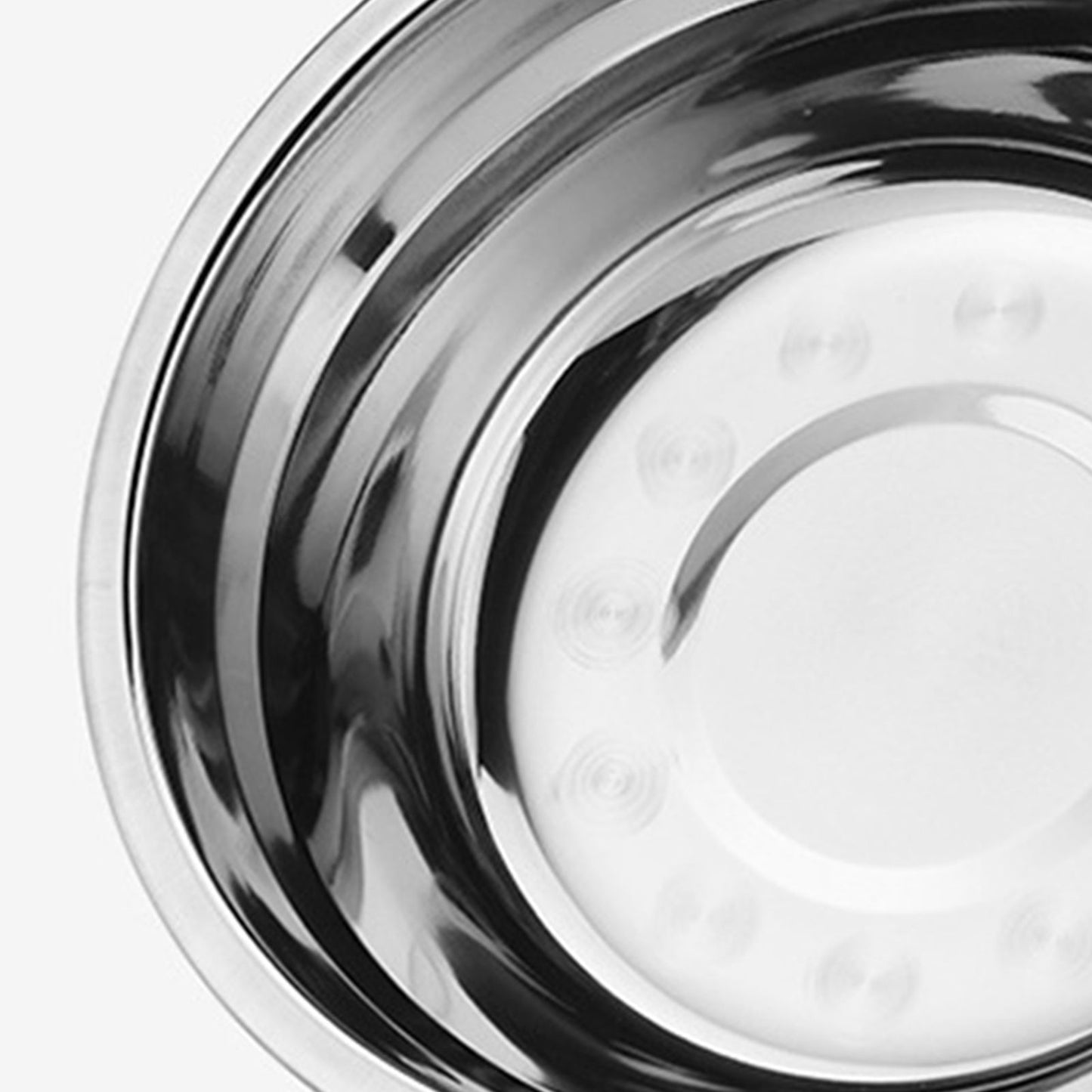 26cm Stainless Steel Basin Mixing Bowl Thicken Heavy Duty Deeper Edge Mirror Finish Salad Bowl V1294-YM0512-3118220296511