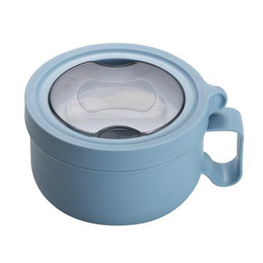 Insulated Bowl Leakage Proof 304 Stainless Steel Interior Thermal Soup Bowl with Handle for Noodle Bento V1294-YM0512-3118220297813