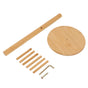 Coffee Cup Holder Space Saving Bamboo Coffee Mug Tree Rack Holder Organizer for Storage Display Drying Mugs V1294-YM0512-3118220298111