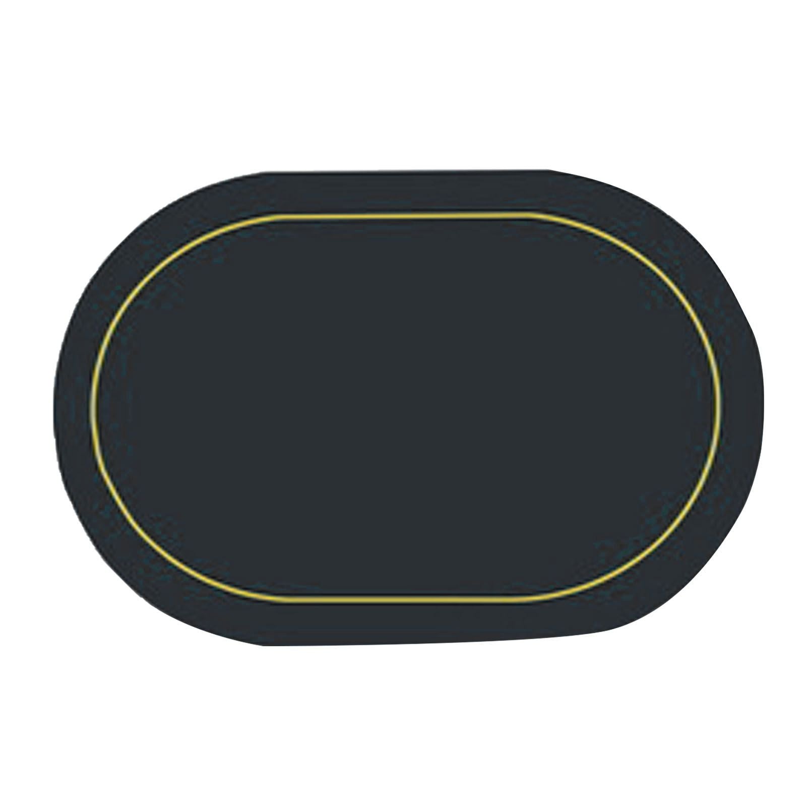 2Pcs Leather Oval Dining Food Mat Oil Proof Insulation Restaurant Table Home Hotel Non Slip Bowl Pad Placemat V1294-YM0512-3118220298211
