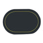2Pcs Leather Oval Dining Food Mat Oil Proof Insulation Restaurant Table Home Hotel Non Slip Bowl Pad Placemat V1294-YM0512-3118220298211