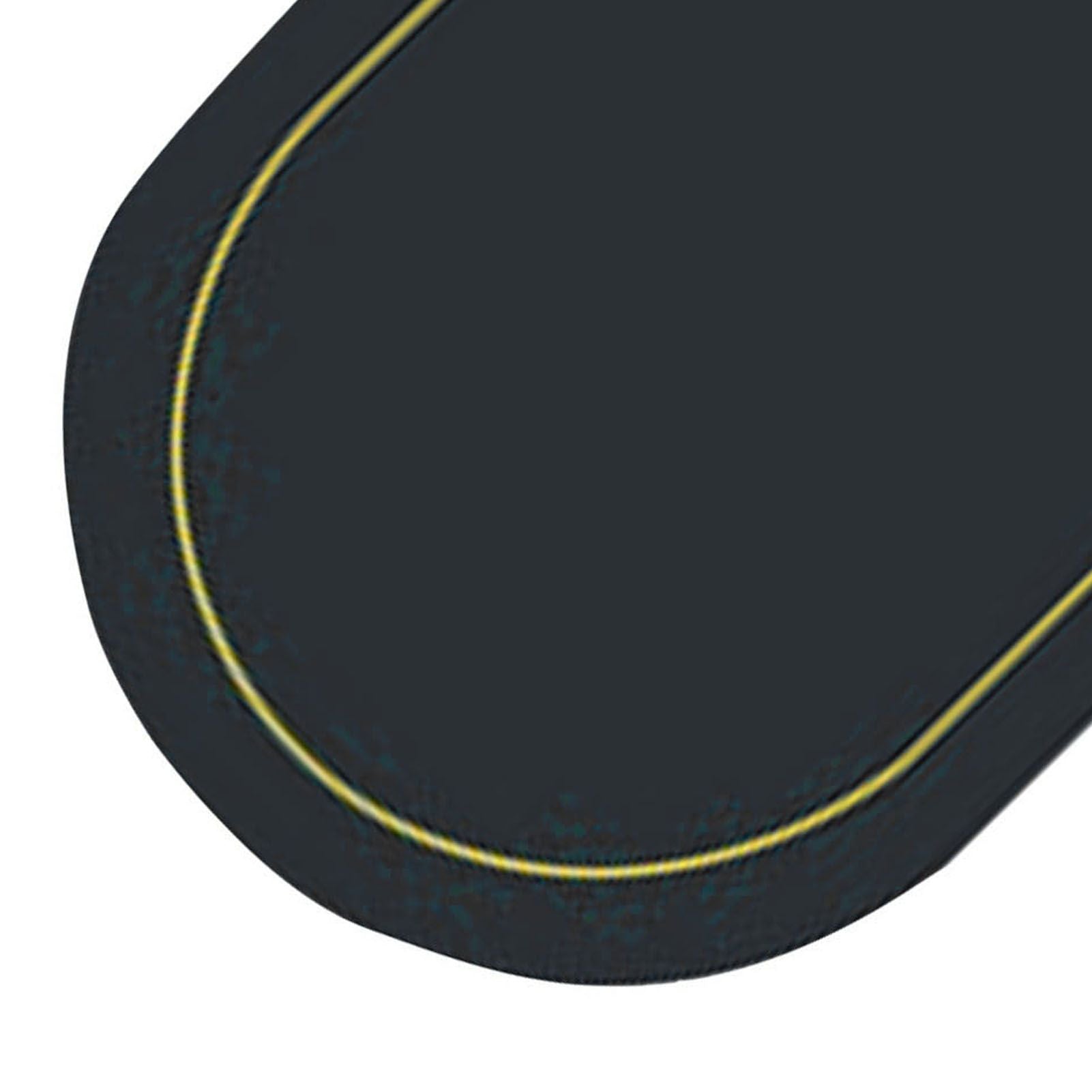 2Pcs Leather Oval Dining Food Mat Oil Proof Insulation Restaurant Table Home Hotel Non Slip Bowl Pad Placemat V1294-YM0512-3118220298211