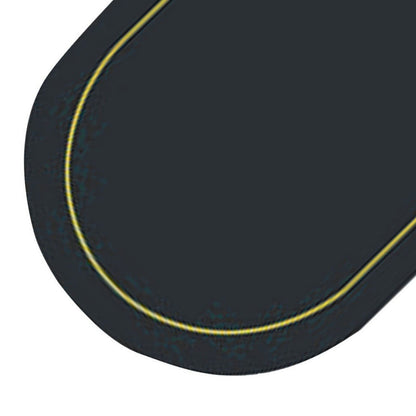 2Pcs Leather Oval Dining Food Mat Oil Proof Insulation Restaurant Table Home Hotel Non Slip Bowl Pad Placemat V1294-YM0512-3118220298211