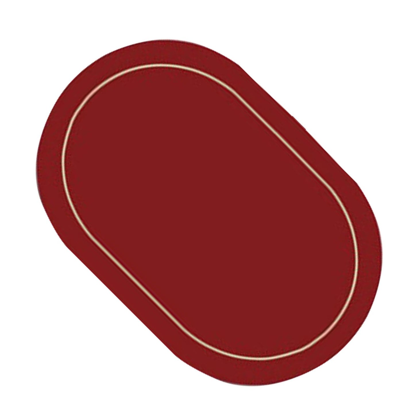 2Pcs Leather Oval Dining Food Mat Oil Proof Insulation Restaurant Table Home Hotel Non Slip Bowl Pad Placemat V1294-YM0512-3118220298211