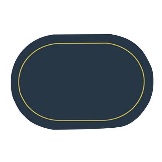 2Pcs Leather Oval Dining Food Mat Oil Proof Insulation Restaurant Table Home Hotel Non Slip Bowl Pad Placemat V1294-YM0512-3118220298212