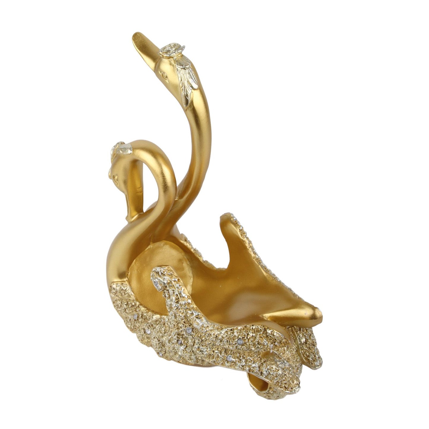 Luxury Swan Wine Rack Innovative Desktop Wine Cabinet Decorative Ornaments for Living Room Office Gold V1294-YM0512-3118220299212