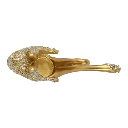 Luxury Swan Wine Rack Innovative Desktop Wine Cabinet Decorative Ornaments for Living Room Office Gold V1294-YM0512-3118220299212