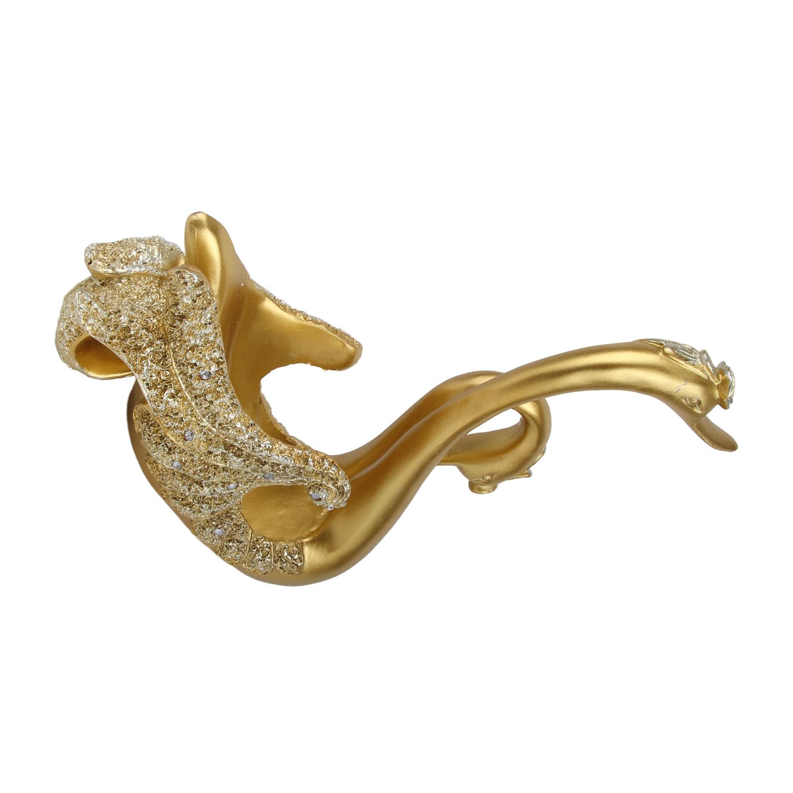 Luxury Swan Wine Rack Innovative Desktop Wine Cabinet Decorative Ornaments for Living Room Office Gold V1294-YM0512-3118220299212