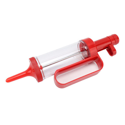 Biscuits Press Gun Kit Transparent Tube Food Grade Odorless Safe Biscuits Maker Press Machine Red V1294-YM0512-3118220299911