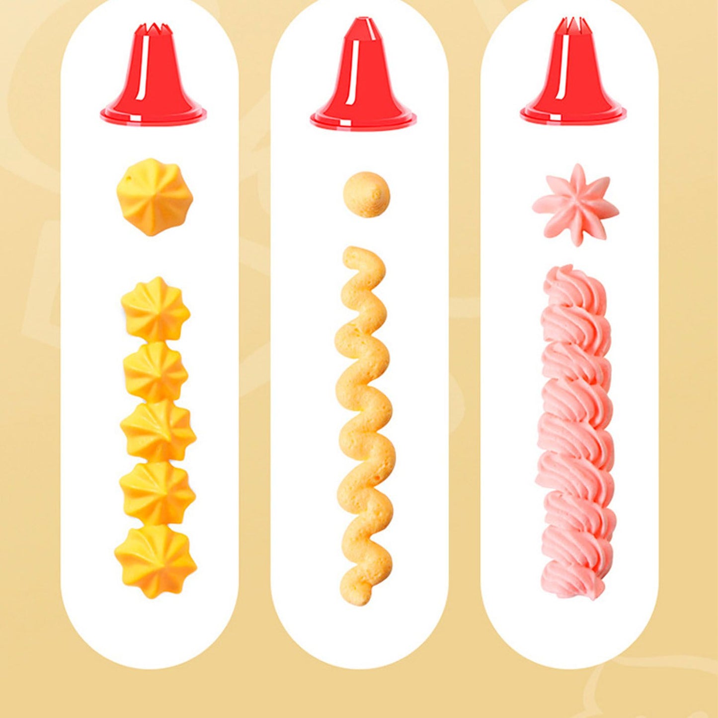 Biscuits Press Gun Kit Transparent Tube Food Grade Odorless Safe Biscuits Maker Press Machine Red V1294-YM0512-3118220299911