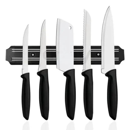 Magnetic Knife Holder Modern Simple Design Multi Use Wall Mount Knife Strip 38cm V1294-YM0512-3118220300211