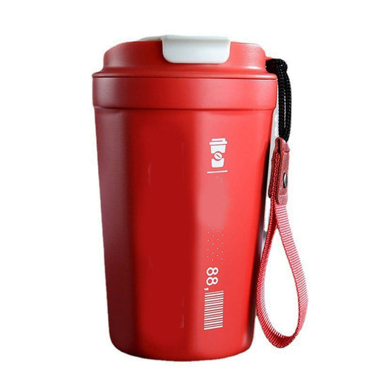 390ml Insulated Coffee Mug Keep Warm Cold Portable Stainless Steel Camping Mug for Home School Office Outdoor V1294-YM0512-3118220300912