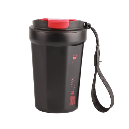 390ml Insulated Coffee Mug Keep Warm Cold Portable Stainless Steel Camping Mug for Home School Office Outdoor V1294-YM0512-3118220300913
