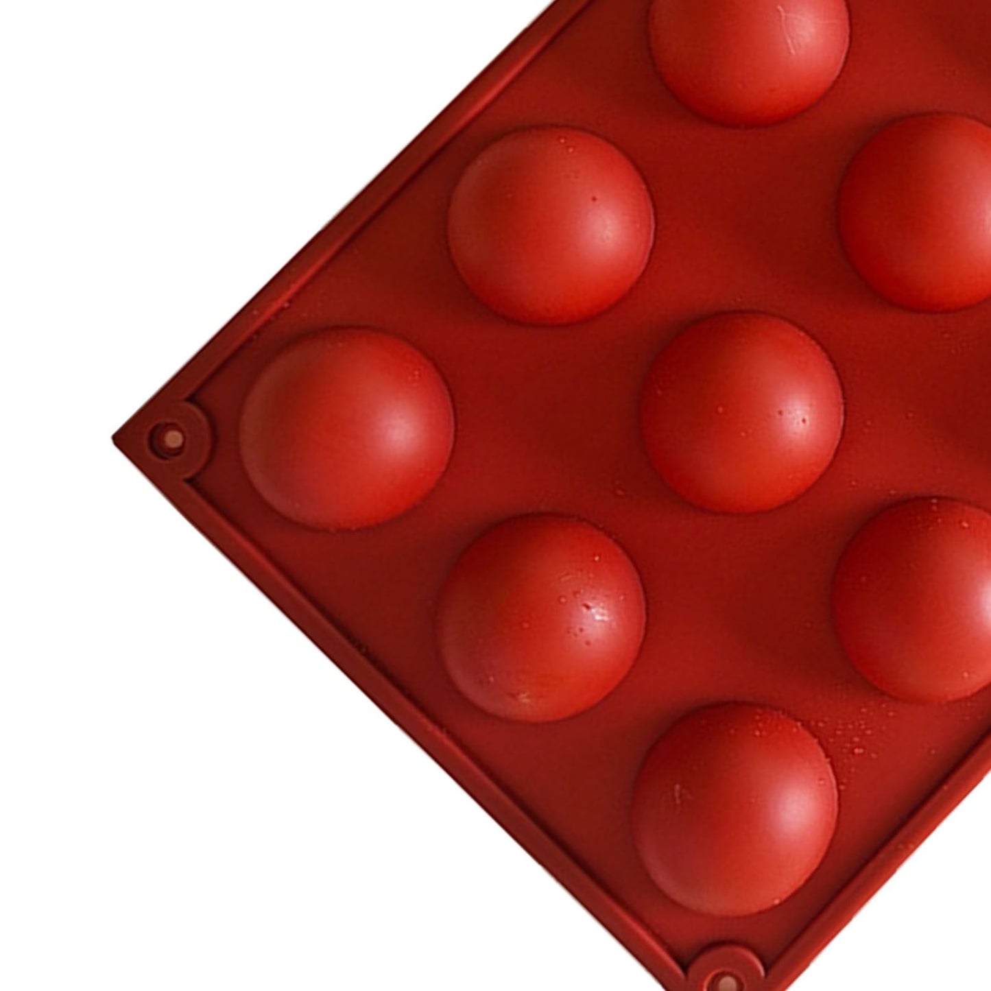 Semi Sphere Mold 15 Holes Silicone Semicircle Baking Mold for Cake Chocolate Mousse V1294-YM0512-3118220301511