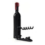 Wine Opener Black Multifunctional Magnet Design Portable Stainless Steel Wine Opener V1294-YM0512-3118220301611