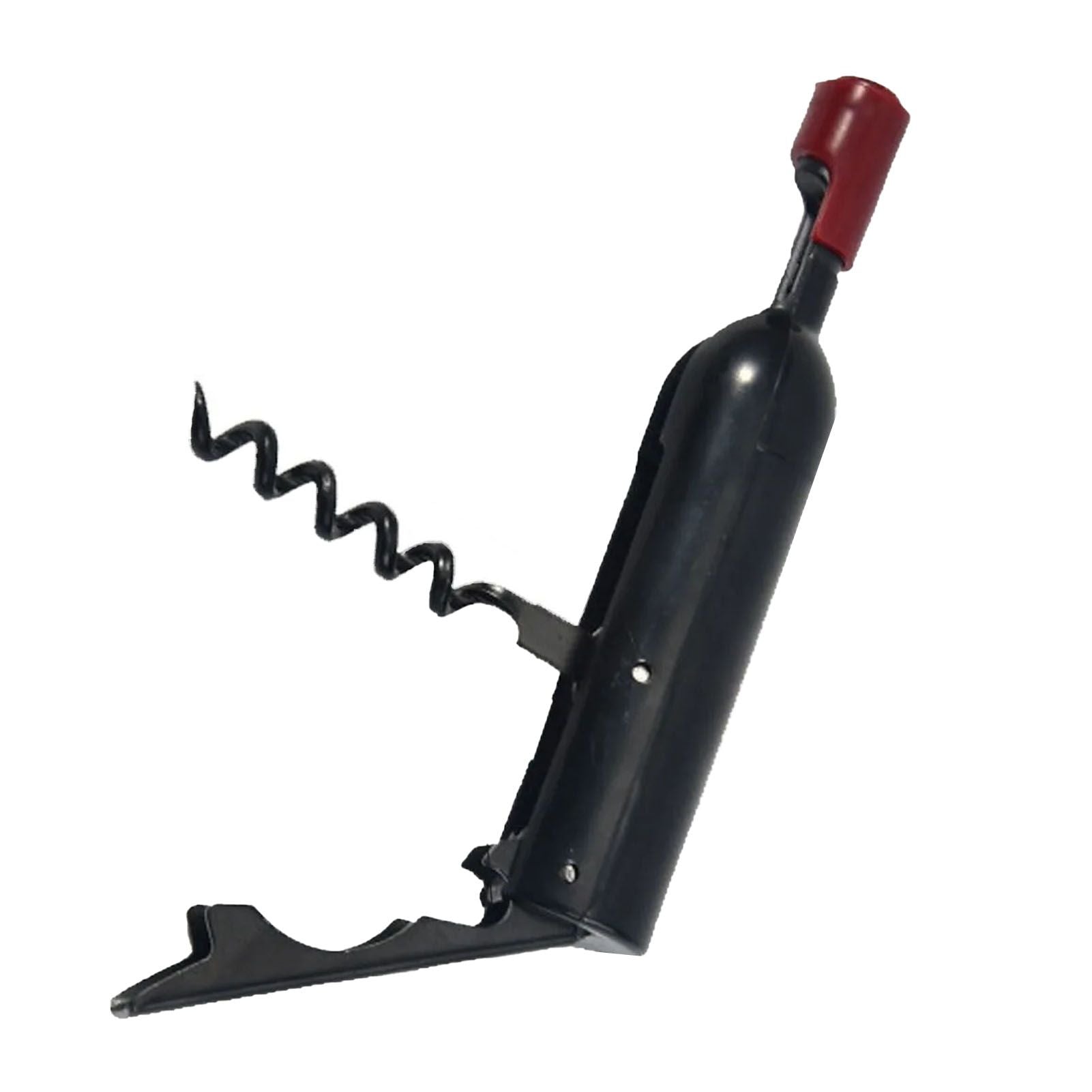 Wine Opener Black Multifunctional Magnet Design Portable Stainless Steel Wine Opener V1294-YM0512-3118220301611