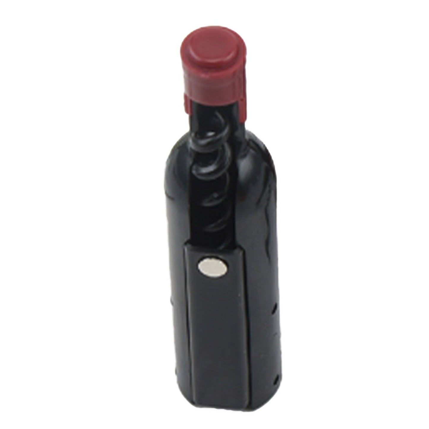 Wine Opener Black Multifunctional Magnet Design Portable Stainless Steel Wine Opener V1294-YM0512-3118220301611