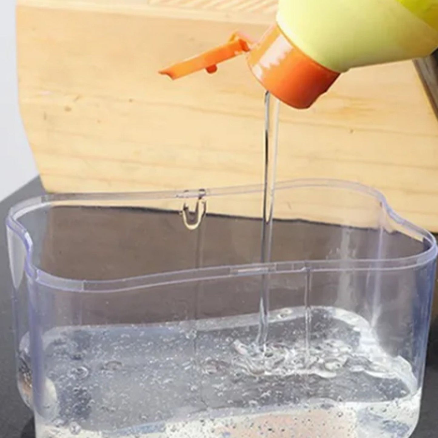 Detergent Liquid Press Dispenser Box Dishwashing Soap Automatic Outlet Kitchen Supplies V1294-YM0512-3118220301711