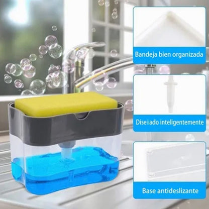 Detergent Liquid Press Dispenser Box Dishwashing Soap Automatic Outlet Kitchen Supplies V1294-YM0512-3118220301711