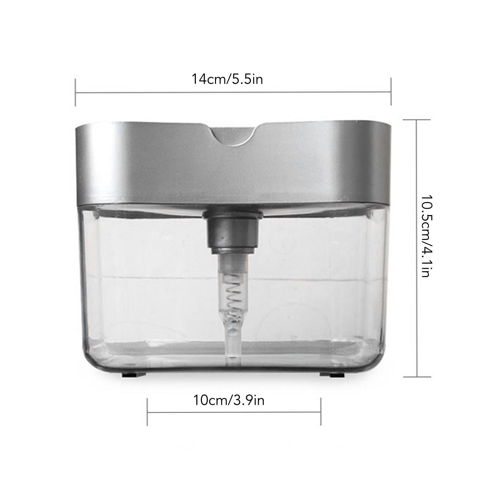 Detergent Liquid Press Dispenser Box Dishwashing Soap Automatic Outlet Kitchen Supplies V1294-YM0512-3118220301711