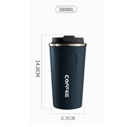 Smart Temperature Display Coffee Cup Portable 304 Stainless Steel Insulation Cup Simple Style Pure Color V1294-YM0512-3118220302017