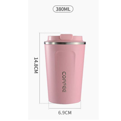 Smart Temperature Display Coffee Cup Portable 304 Stainless Steel Insulation Cup Simple Style Pure Color V1294-YM0512-3118220302019