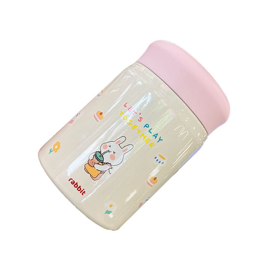 320ml Stainless Steel Insulated Vacuum Food Jar Cup Container with Lid for Outdoor Cartoon Portable Bottle V1294-YM0512-3118220302511