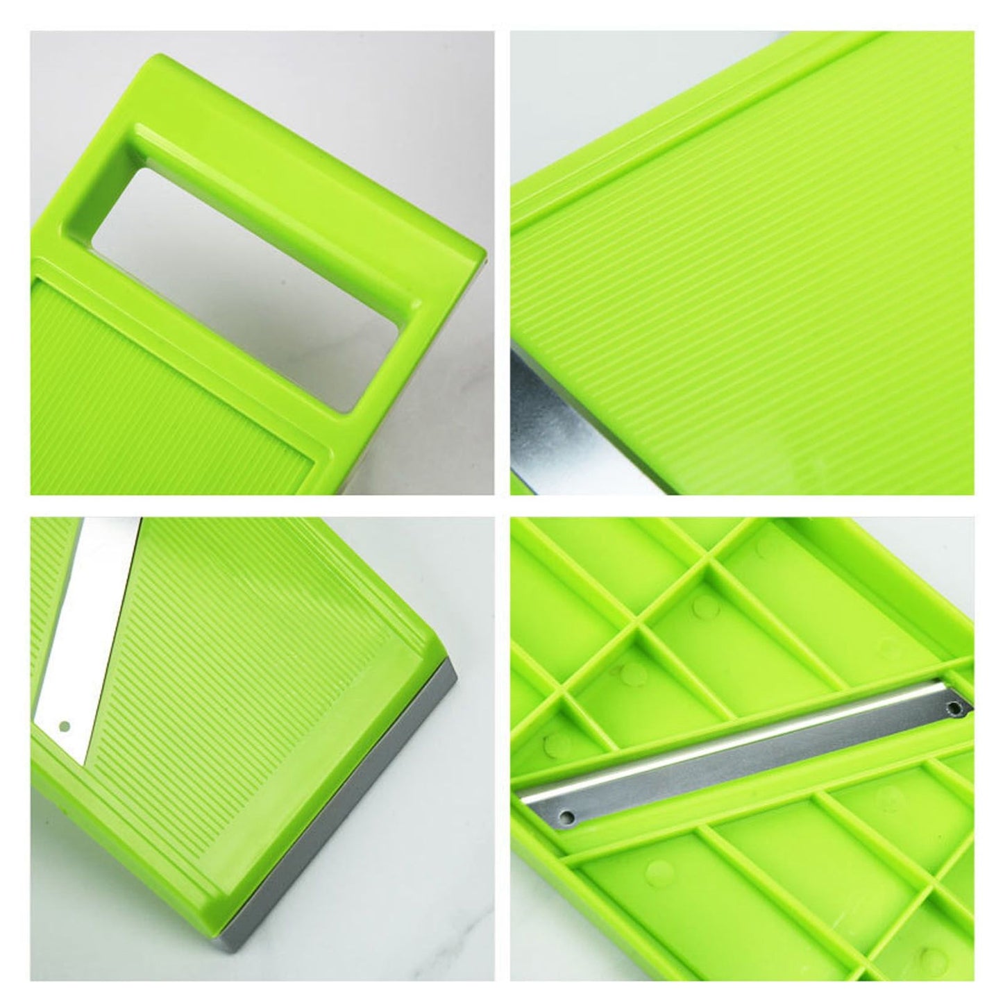 Vegetable Chip Maker Rustproof Stainless Steel Handheld Kitchen Chopper Food Chopper with Ergonomic Handle V1294-YM0512-3118220305111