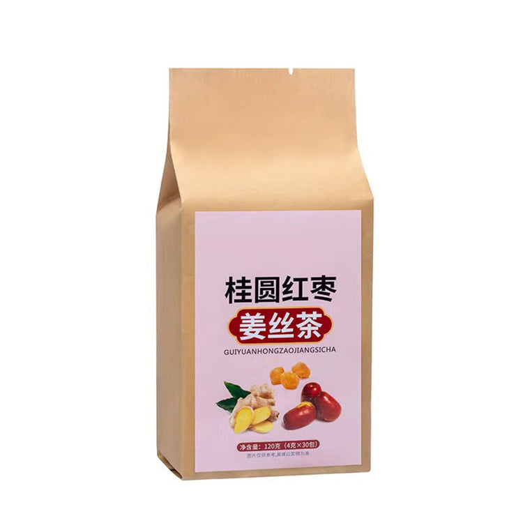 30 Count Longan Jujuba Ginger Tea Healthy Herbal Wolfberry Rose Tea Bags for Women 120g V1294-YM0512-3118220306211