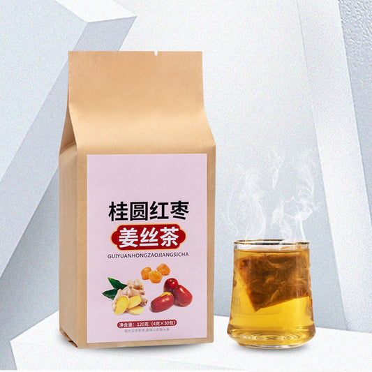 30 Count Longan Jujuba Ginger Tea Healthy Herbal Wolfberry Rose Tea Bags for Women 120g V1294-YM0512-3118220306211