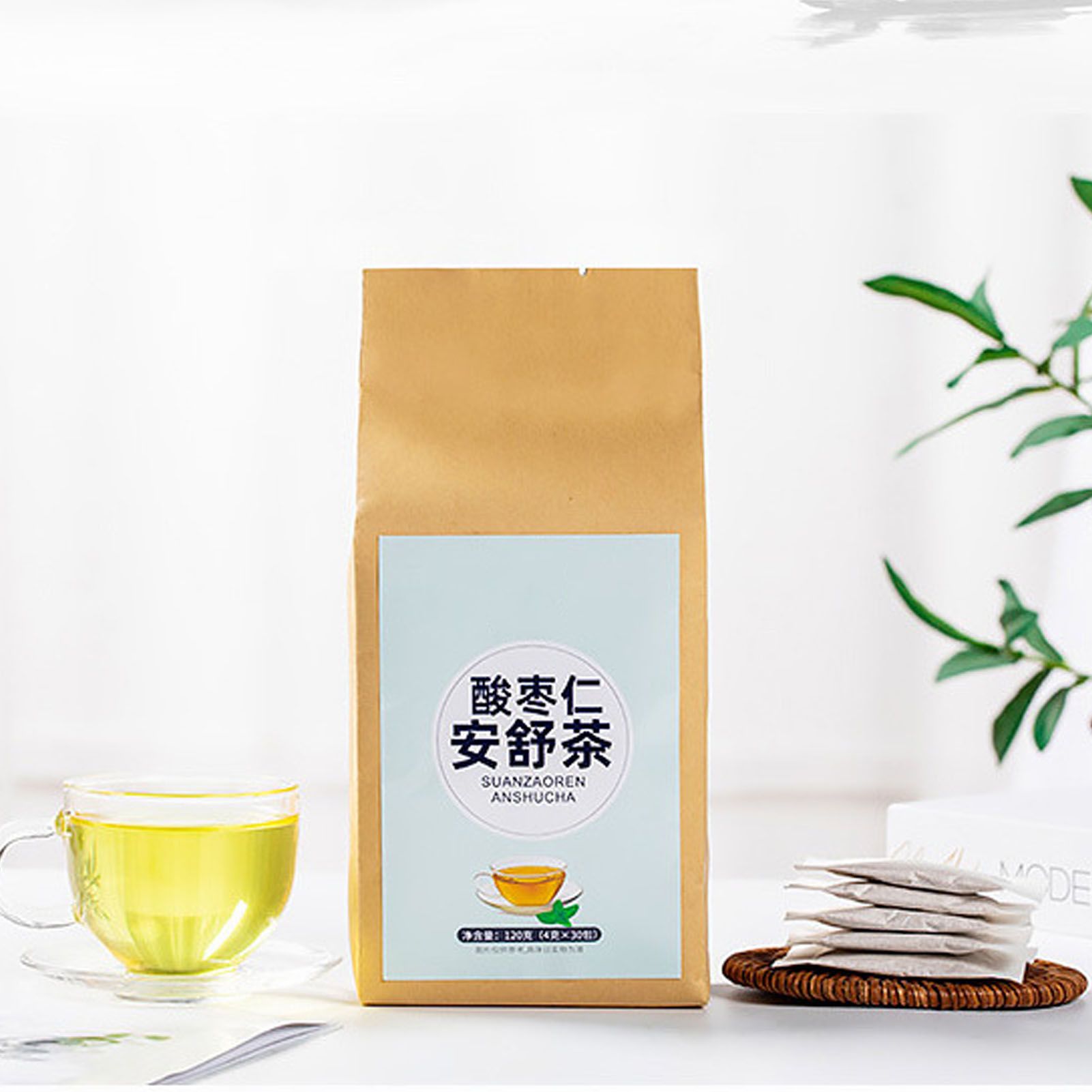 120g Natural Tea Lily Jujube Lotus Seed Cape Jasmine Combination Tea Individual Tea Bag 30 Counts V1294-YM0512-3118220306411