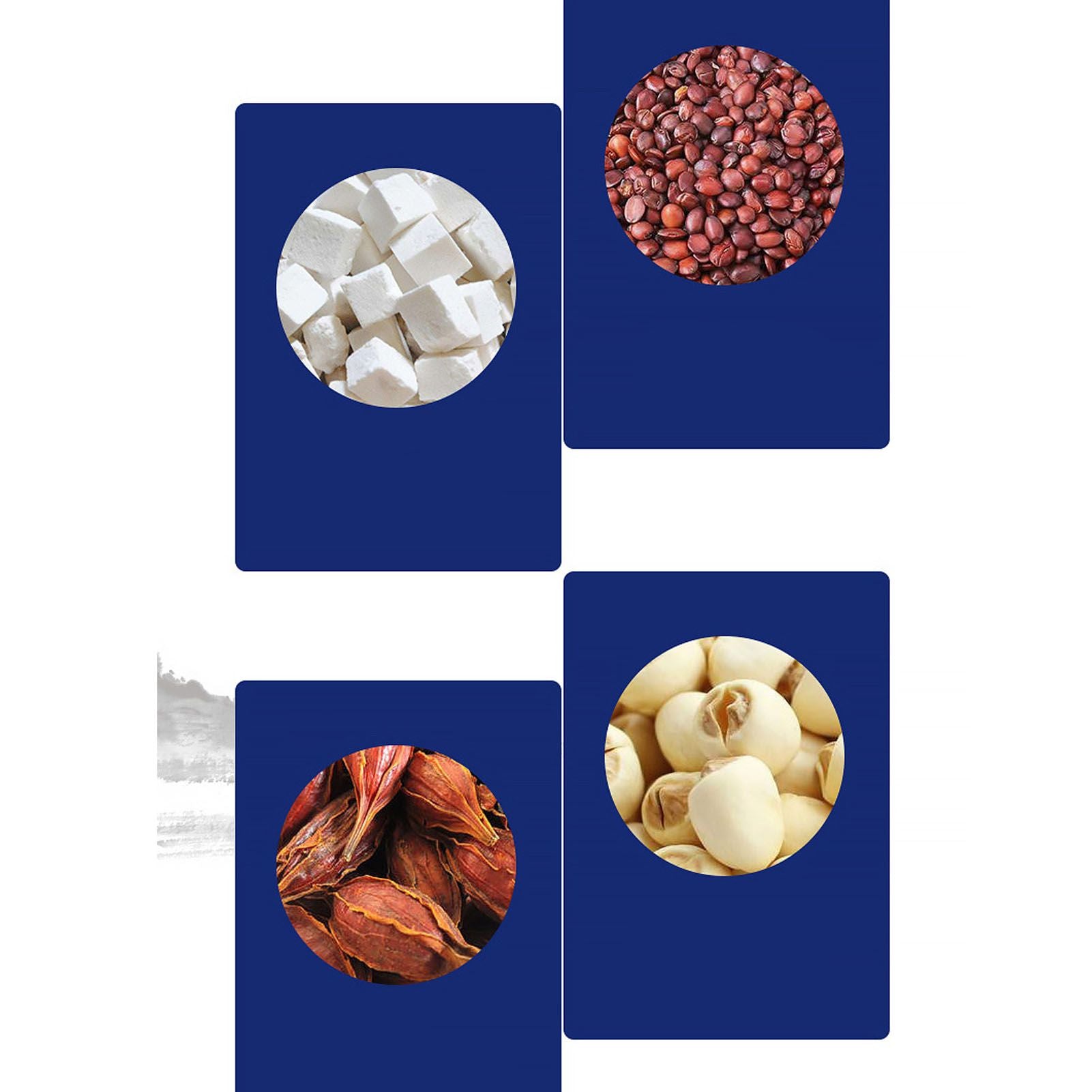 120g Natural Tea Lily Jujube Lotus Seed Cape Jasmine Combination Tea Individual Tea Bag 30 Counts V1294-YM0512-3118220306411