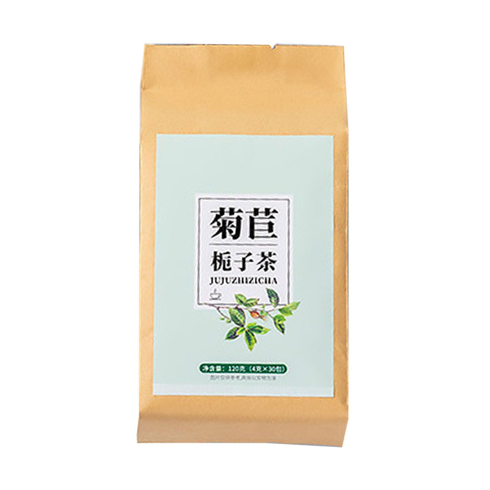 30 Count Chicory Gardenia Tea Kudzu Root Burdock Root Healthy Tea Bag Lily Licorice Herbal Tea Sampler 120g V1294-YM0512-3118220306511