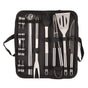 20pcs Barbecue Utensils Food Grade Stainless Steel Skewer Fork Knife BBQ Tool Set for Camping Hiking V1294-YM0512-3118220306911