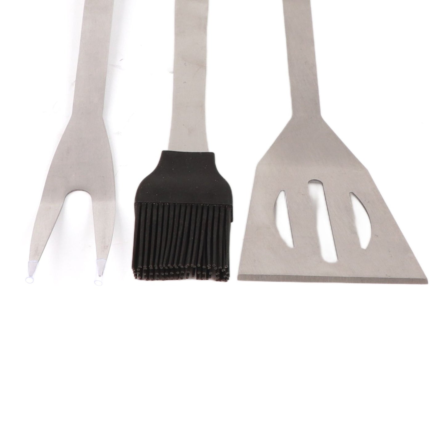 20pcs Barbecue Utensils Food Grade Stainless Steel Skewer Fork Knife BBQ Tool Set for Camping Hiking V1294-YM0512-3118220306911