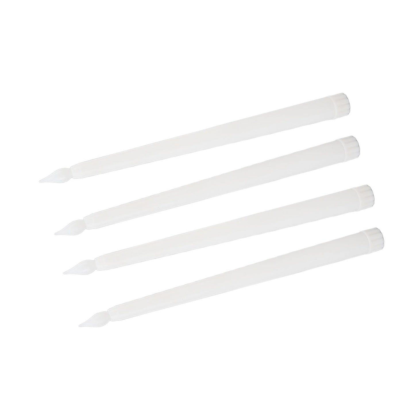 4 Pcs LED Candles Smoke Free Flameless Safe Environmentally Friendly Warm Light Electric LED Taper Candle V1294-YM0512-3119220152711