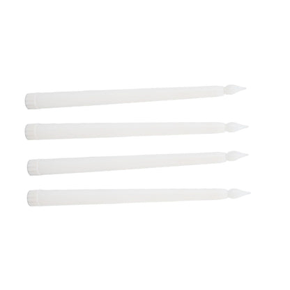 4 Pcs LED Candles Smoke Free Flameless Safe Environmentally Friendly Warm Light Electric LED Taper Candle V1294-YM0512-3119220152711