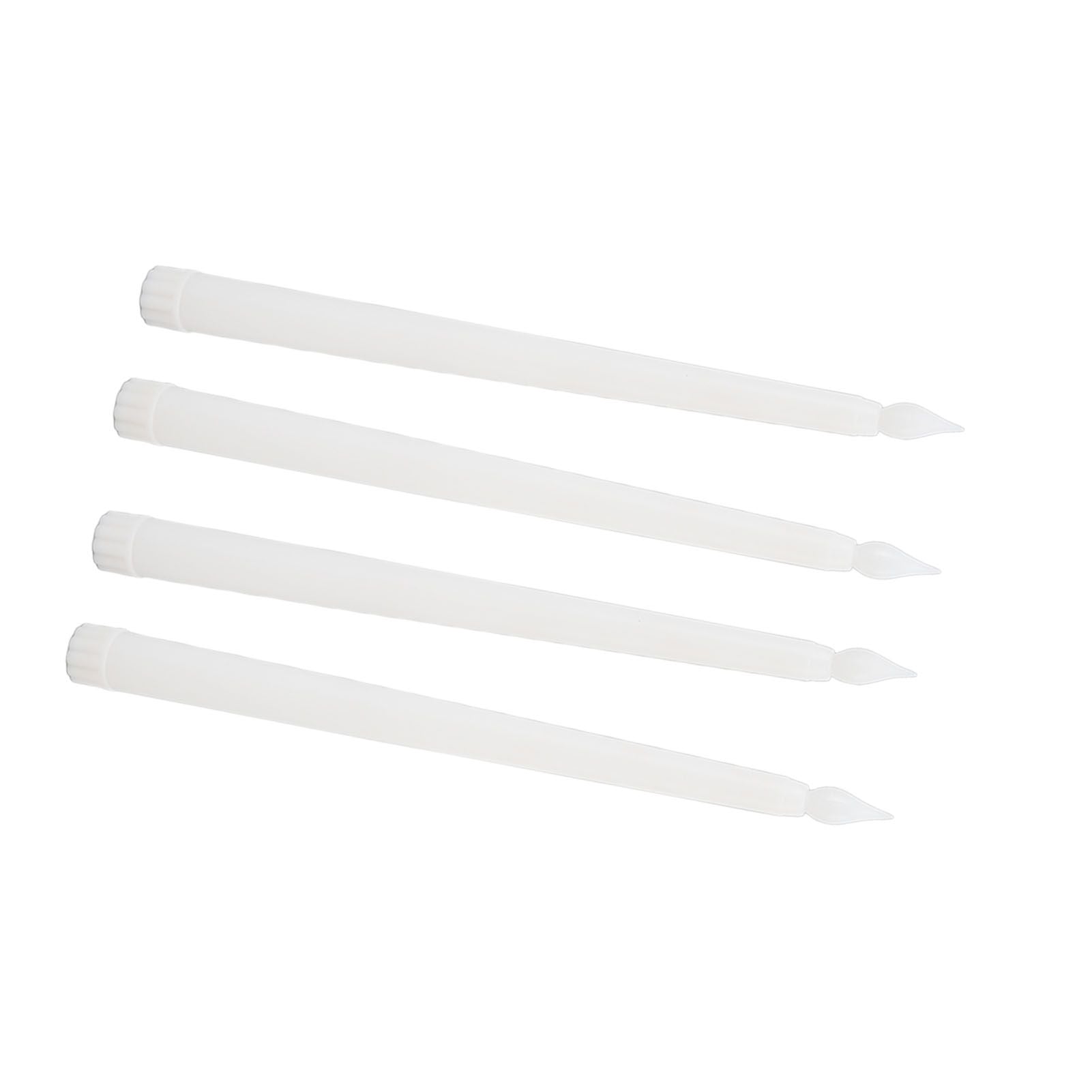 4 Pcs LED Candles Smoke Free Flameless Safe Environmentally Friendly Warm Light Electric LED Taper Candle V1294-YM0512-3119220152711