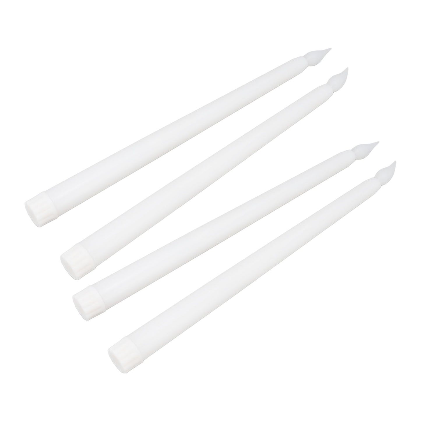 4 Pcs LED Candles Smoke Free Flameless Safe Environmentally Friendly Warm Light Electric LED Taper Candle V1294-YM0512-3119220152711