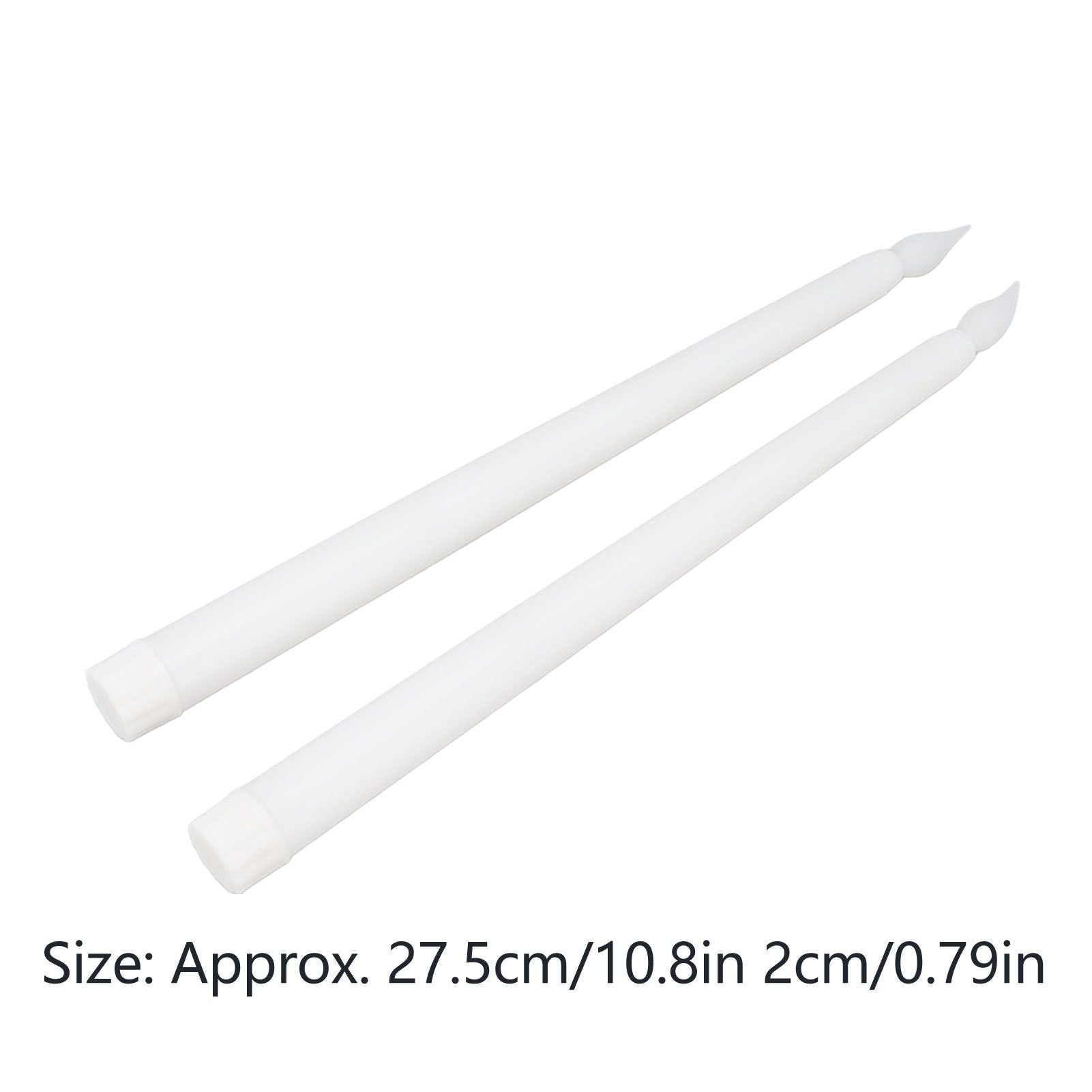 4 Pcs LED Candles Smoke Free Flameless Safe Environmentally Friendly Warm Light Electric LED Taper Candle V1294-YM0512-3119220152711