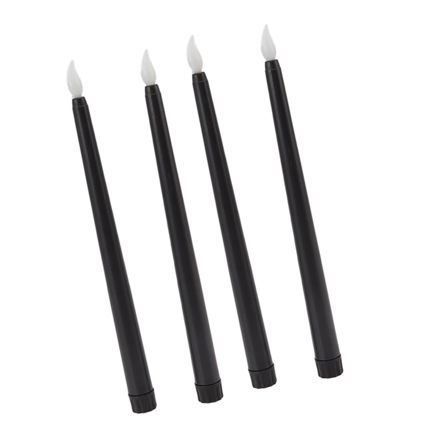 4 Pcs LED Candles Smoke Free Flameless Safe Environmentally Friendly Warm Light Electric LED Taper Candle V1294-YM0512-3119220152712
