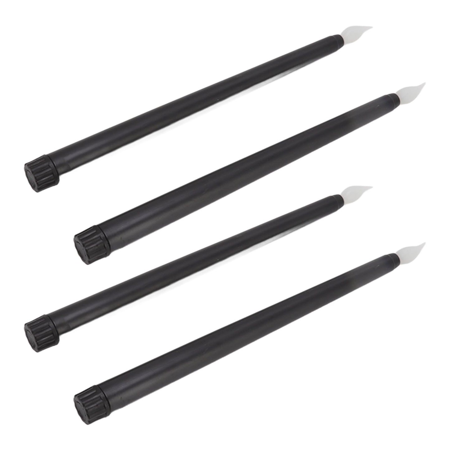 4 Pcs LED Candles Smoke Free Flameless Safe Environmentally Friendly Warm Light Electric LED Taper Candle V1294-YM0512-3119220152712