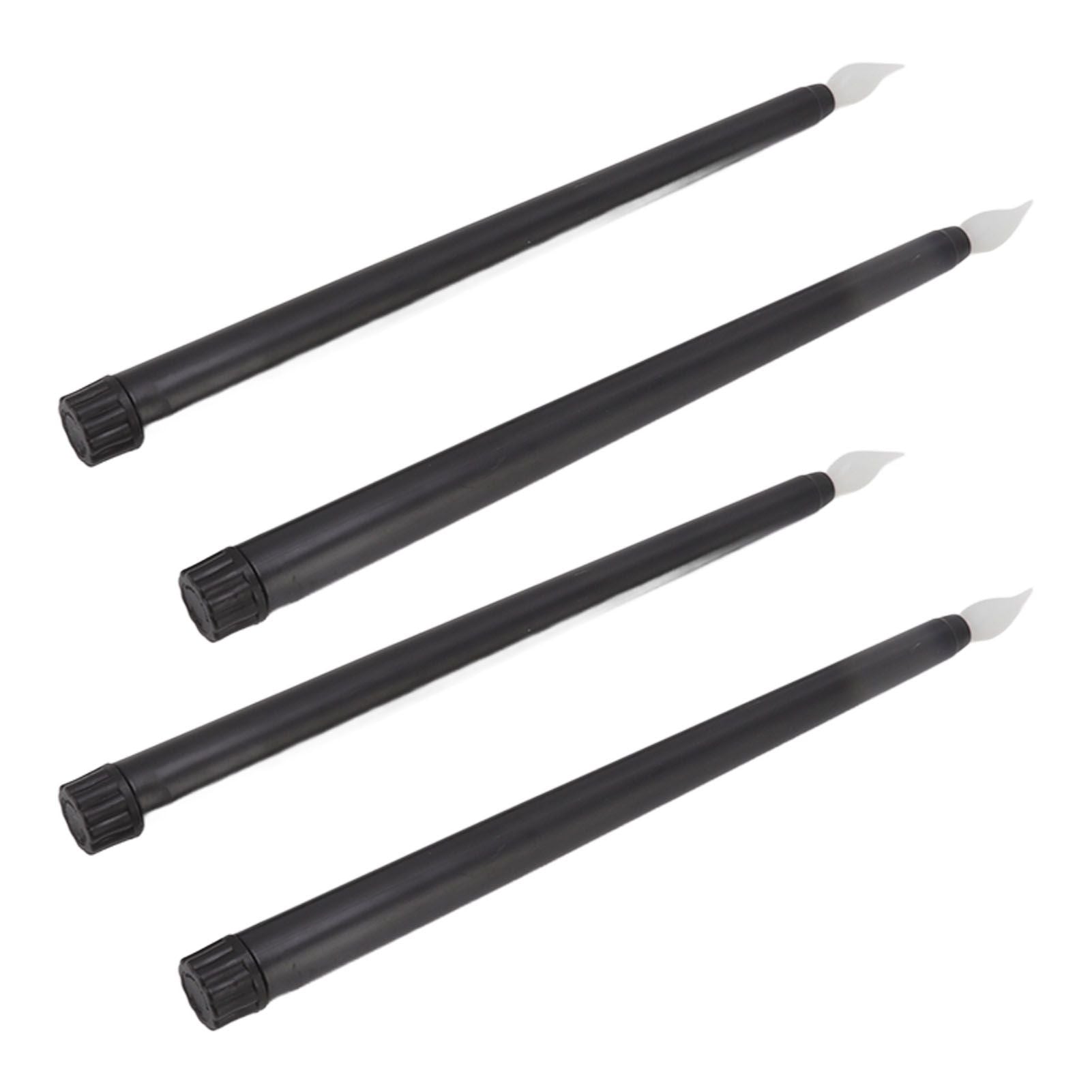 4 Pcs LED Candles Smoke Free Flameless Safe Environmentally Friendly Warm Light Electric LED Taper Candle V1294-YM0512-3119220152712