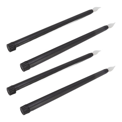 4 Pcs LED Candles Smoke Free Flameless Safe Environmentally Friendly Warm Light Electric LED Taper Candle V1294-YM0512-3119220152712