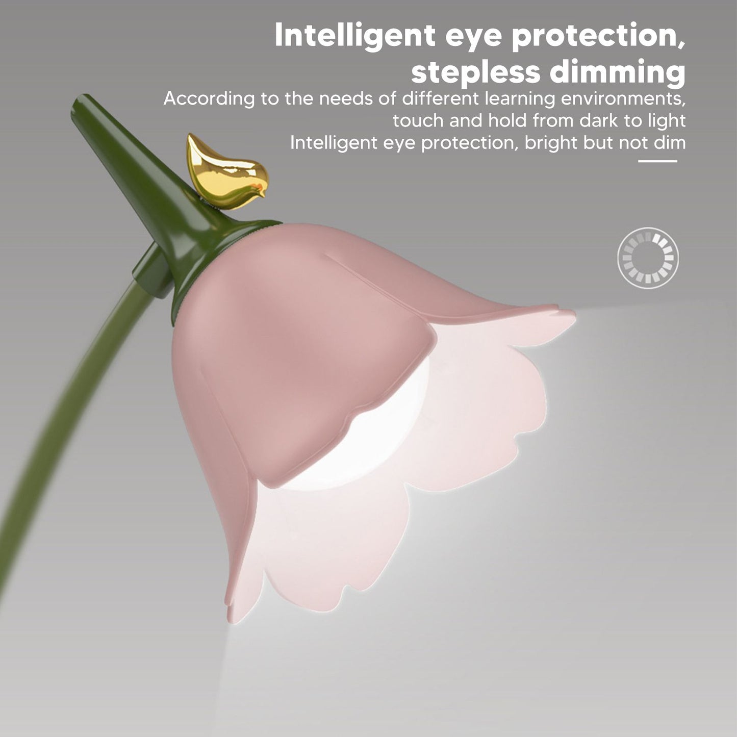 5V 3W Table Lamp USB Flowers and Birds Designed Folding Energy Saving Eye Protection Reading Light for V1294-YM0512-3119220159011